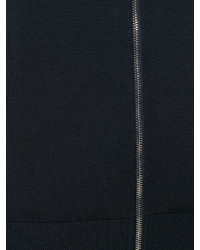 Мужской темно-синий свитер на молнии от Neil Barrett