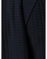 Мужской темно-синий свитер на молнии от Giorgio Armani