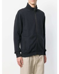 Мужской темно-синий свитер на молнии от Napapijri