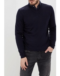 Мужской темно-синий свитер с v-образным вырезом от Nines Collection