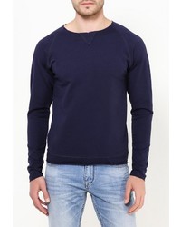 Мужской темно-синий свитер с круглым вырезом от Aarhon