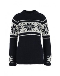 Женский темно-синий свитер с круглым вырезом от adL