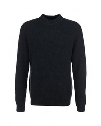 Мужской темно-синий свитер с круглым вырезом от ADPT