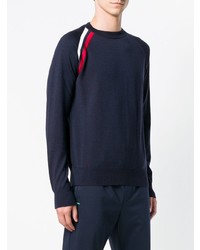 Мужской темно-синий свитер с круглым вырезом от Rossignol