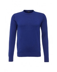 Мужской темно-синий свитер с круглым вырезом от Armani Jeans