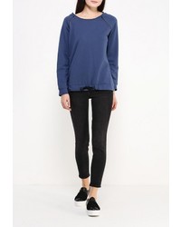 Женский темно-синий свитер с круглым вырезом от Aurora Firenze