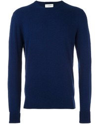 Мужской темно-синий свитер с круглым вырезом от Ballantyne