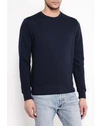 Мужской темно-синий свитер с круглым вырезом от Baon