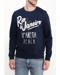 Мужской темно-синий свитер с круглым вырезом от Best Mountain