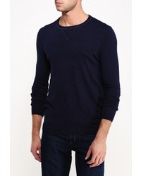 Мужской темно-синий свитер с круглым вырезом от Best Mountain