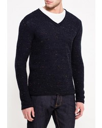 Мужской темно-синий свитер с круглым вырезом от Best Mountain