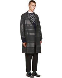 Мужской темно-синий свитер с круглым вырезом от Kolor