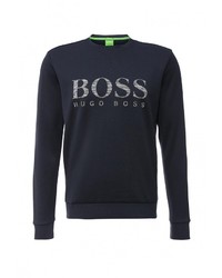Мужской темно-синий свитер с круглым вырезом от Boss Green