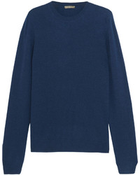 Женский темно-синий свитер с круглым вырезом от Bottega Veneta
