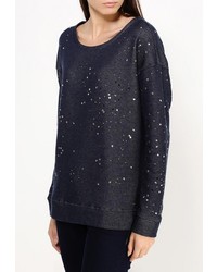 Женский темно-синий свитер с круглым вырезом от Broadway