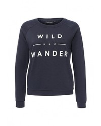 Женский темно-синий свитер с круглым вырезом от Broadway