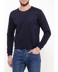 Мужской темно-синий свитер с круглым вырезом от Bruebeck