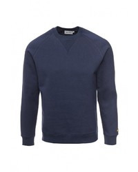 Мужской темно-синий свитер с круглым вырезом от Carhartt