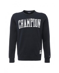 Мужской темно-синий свитер с круглым вырезом от Champion