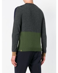 Мужской темно-синий свитер с круглым вырезом от Manuel Ritz