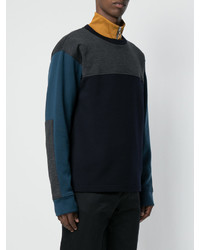 Мужской темно-синий свитер с круглым вырезом от Marni