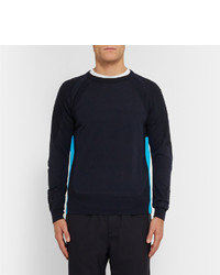 Мужской темно-синий свитер с круглым вырезом от Oamc