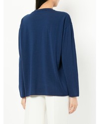 Женский темно-синий свитер с круглым вырезом от Sofie D'hoore