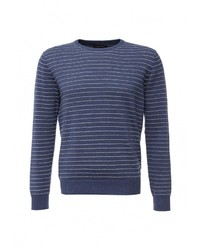 Мужской темно-синий свитер с круглым вырезом от Cortefiel