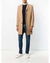 Мужской темно-синий свитер с круглым вырезом от Brunello Cucinelli