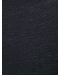 Мужской темно-синий свитер с круглым вырезом от Z Zegna