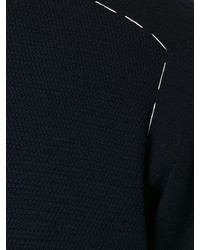 Мужской темно-синий свитер с круглым вырезом от Oamc