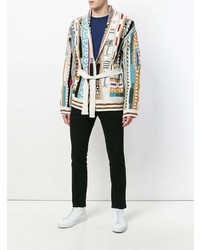 Мужской темно-синий свитер с круглым вырезом от Laneus