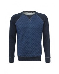 Мужской темно-синий свитер с круглым вырезом от Diesel