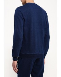 Мужской темно-синий свитер с круглым вырезом от EA7