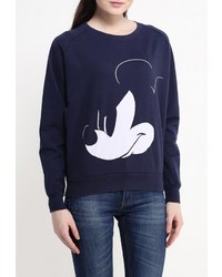 Женский темно-синий свитер с круглым вырезом от Eleven Paris