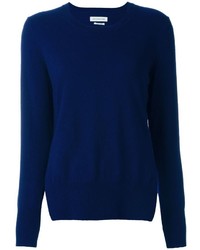 Женский темно-синий свитер с круглым вырезом от Etoile Isabel Marant