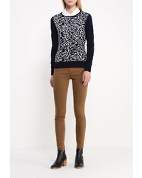 Женский темно-синий свитер с круглым вырезом от FiNN FLARE