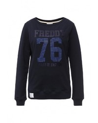 Женский темно-синий свитер с круглым вырезом от Freddy