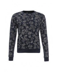 Мужской темно-синий свитер с круглым вырезом от Fresh Brand