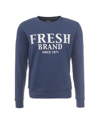 Мужской темно-синий свитер с круглым вырезом от Fresh