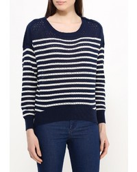 Женский темно-синий свитер с круглым вырезом от G Star