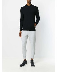 Мужской темно-синий свитер с круглым вырезом от Blackbarrett