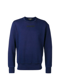 Мужской темно-синий свитер с круглым вырезом от Hydrogen