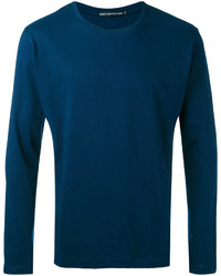 Мужской темно-синий свитер с круглым вырезом от Issey Miyake