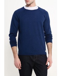 Мужской темно-синий свитер с круглым вырезом от Jack &amp; Jones