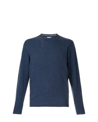 Мужской темно-синий свитер с круглым вырезом от Kent & Curwen