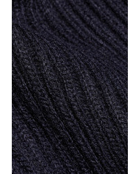 Женский темно-синий свитер с круглым вырезом от Topshop