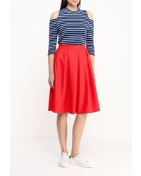 Женский темно-синий свитер с круглым вырезом от Morgan