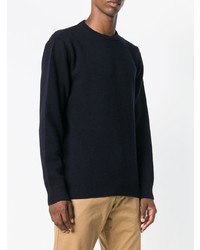 Мужской темно-синий свитер с круглым вырезом от Barbour