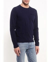 Мужской темно-синий свитер с круглым вырезом от Penfield